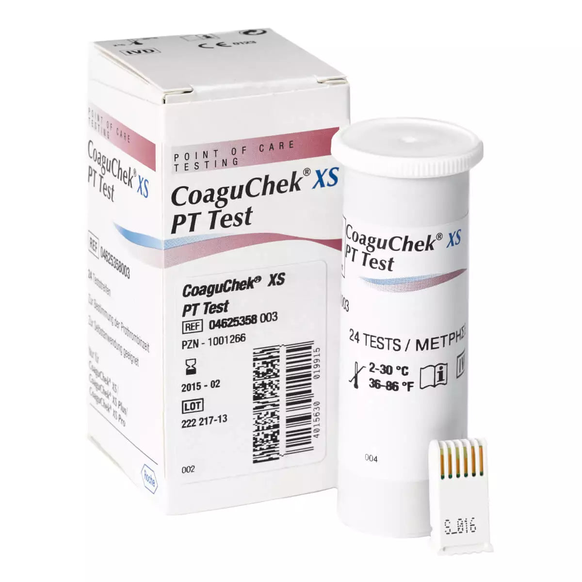 COAGUCHEK XS PT Test