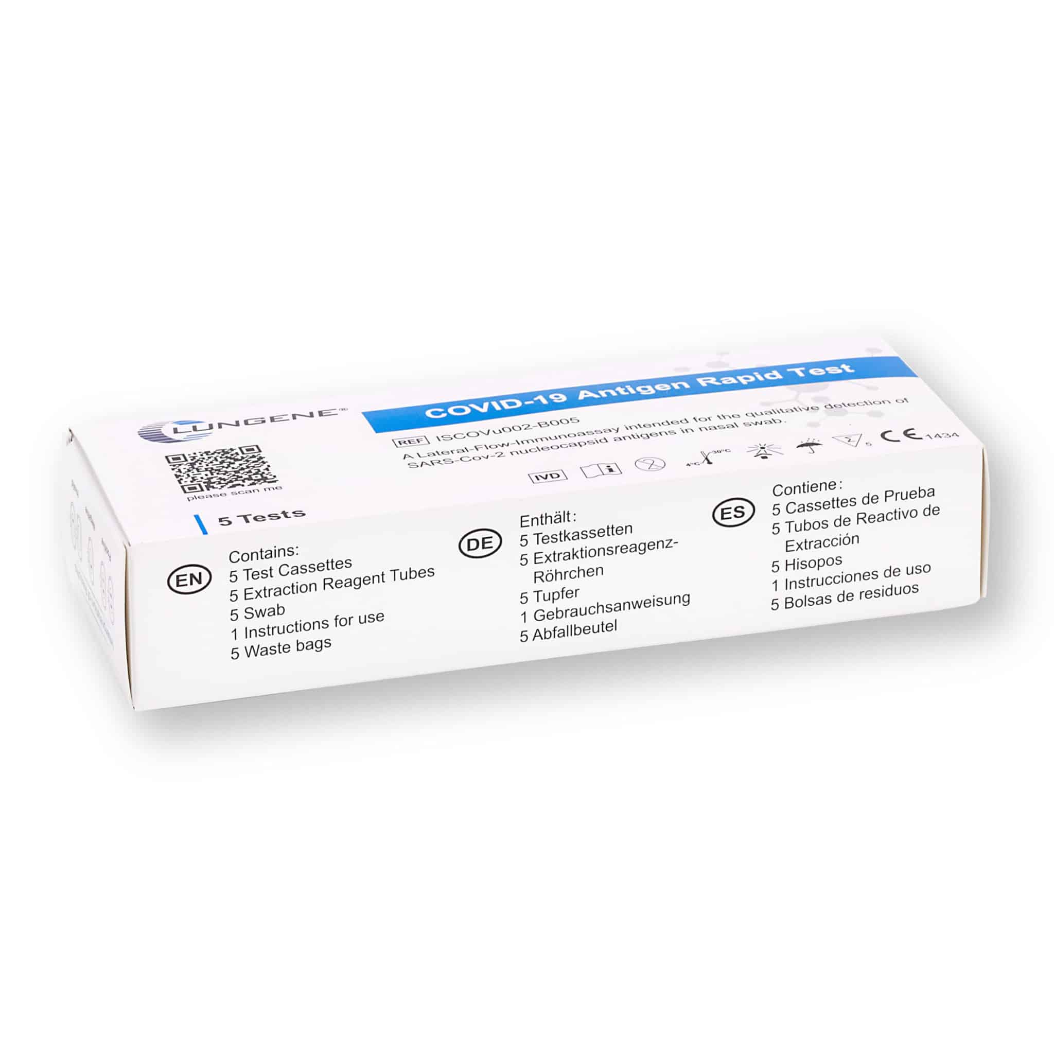 Clungene Corona Antigen Rapid Test for Home Use
